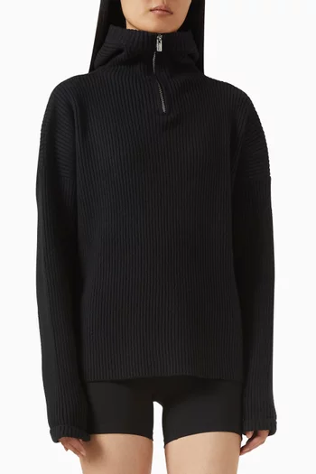 Balaclava Hoodie in Knit