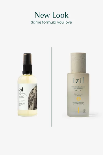 زيت جاف بزهور البرتقال لتغذية البشرة، 100 ملل