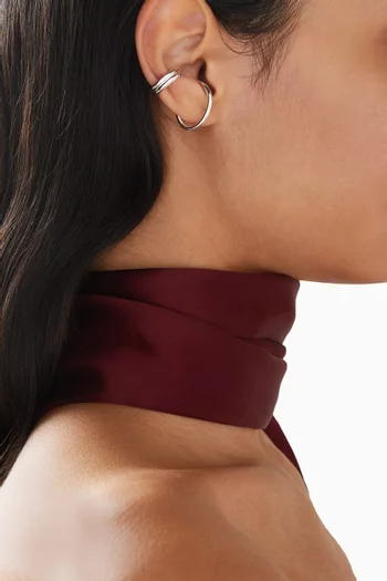 Sonder Single Ear Cuff in Sterling Silver