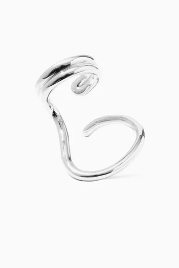 Sonder Single Ear Cuff in Sterling Silver