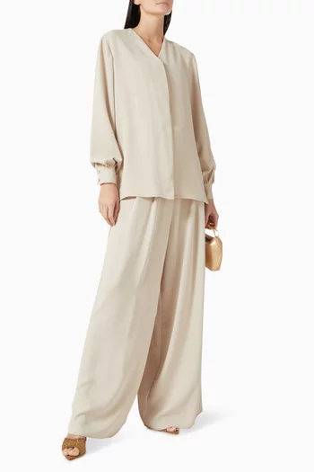 Fayn V-neck Blouse
