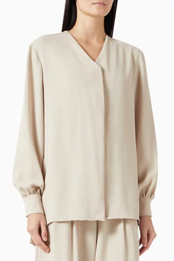 Fayn V-neck Blouse
