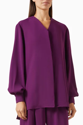 Fayn V-neck Blouse