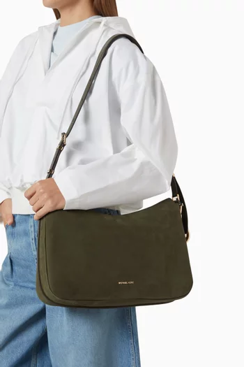 Medium Nolita Convertible Shoulder Bag in Nubuck