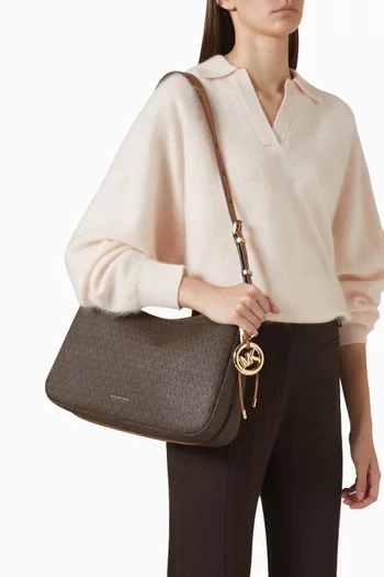 Medium Nolita Convertible Shoulder Bag in Canvas