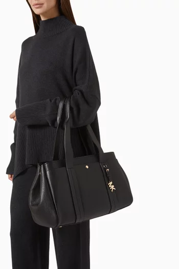 Large Romee Tote Bag in Leather