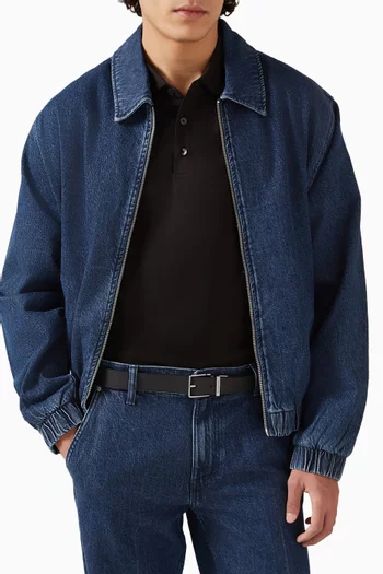 Buckle Belt in Leather