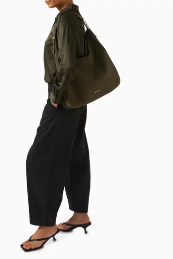 Large Nolita Hobo Shoulder Bag in Nubuck