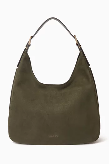 Large Nolita Hobo Shoulder Bag in Nubuck