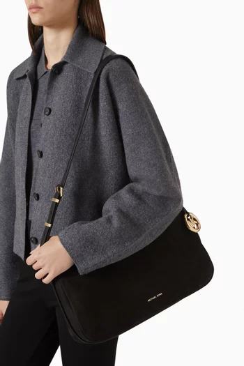 Medium Nolita Convertible Shoulder Bag in Nubuck