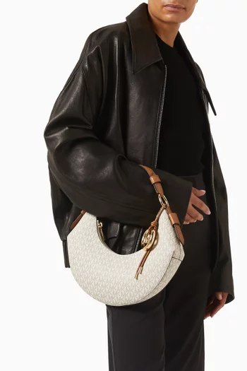 Koa Medium Shoulder Bag in Signature Canvas