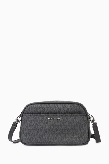 حقيبة كاميرا كروس جت ست صغيرة قنب بشعار الماركة