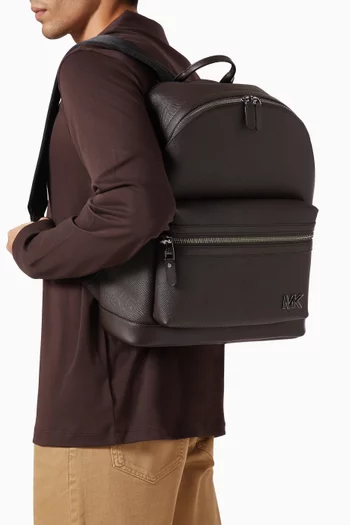 Edison Dome Backpack in Saffiano Leather