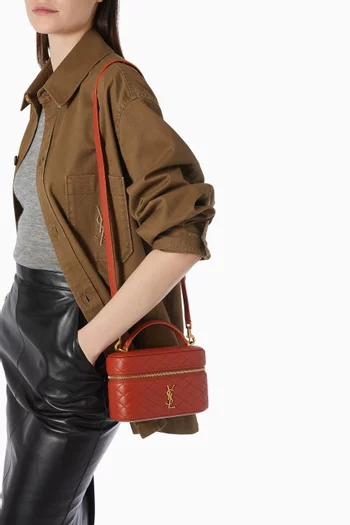 Gaby Vanity Bag in Quilted Lambskin