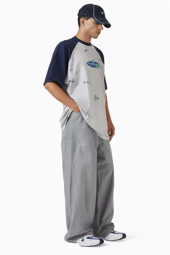 Oversized Banana T-shirt in Cotton Jersey