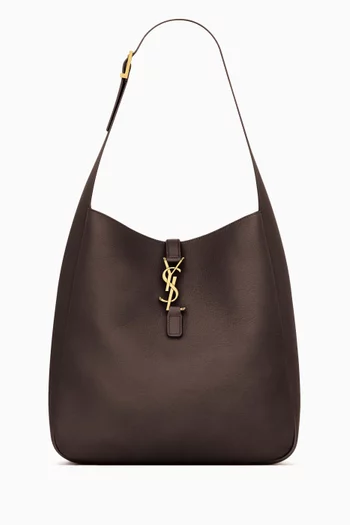 Large Le 5 À 7 Shoulder Bag in Leather