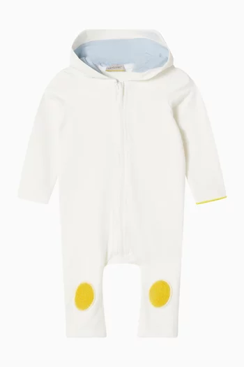 Logo Hooded Romper