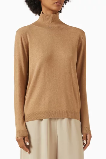 Kiku Sweater in Silk-wool