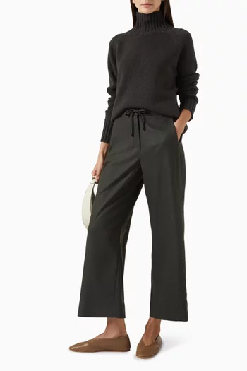 Floria Drawstring Bermuda Pants