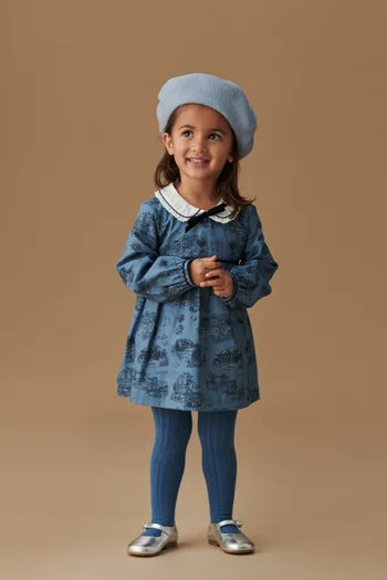 طقم فستان لويزيتا قطن