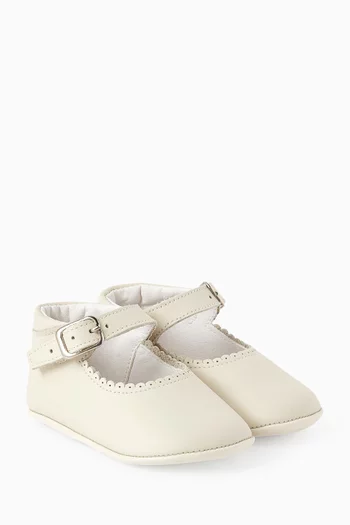 Mary Jane Shoes in Nappa Leather