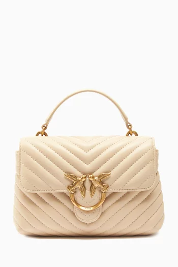 Mini Lady Love Puff Bag in Nappa Leather