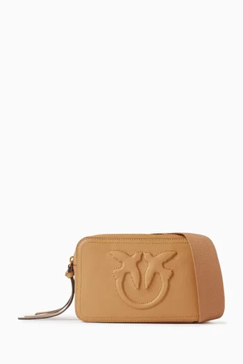 Carrie Camera Bag in Leather