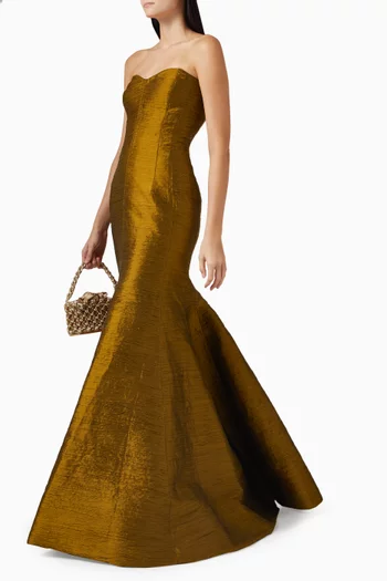 Strapless Mermaid Gown