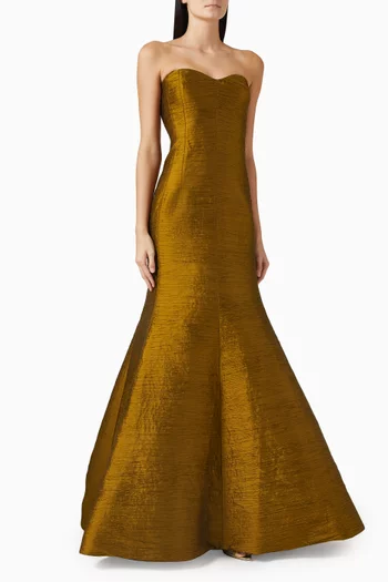 Strapless Mermaid Gown