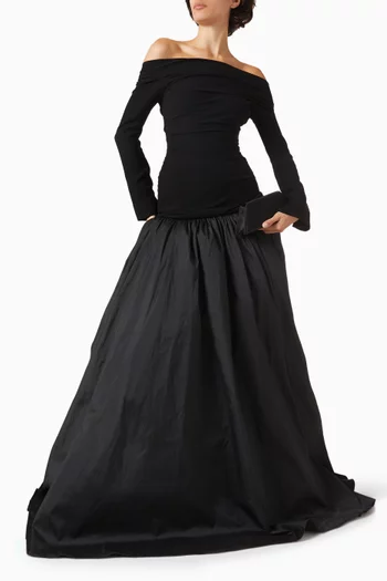 Off-shoulder Gown