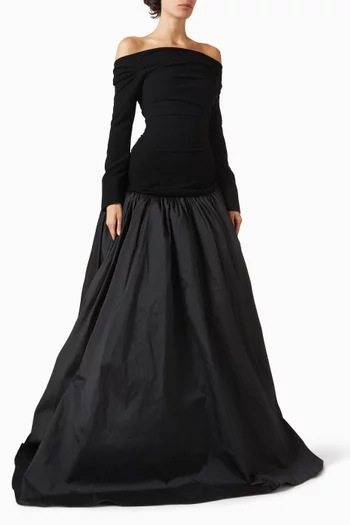 Off-shoulder Gown