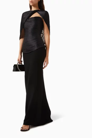 Dress & Cape Set