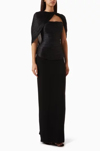 Dress & Cape Set