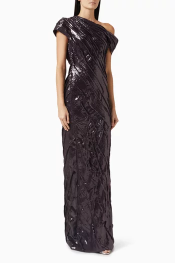 One-shoulder Dress