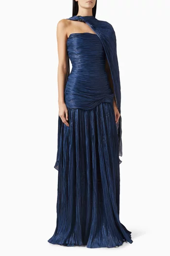 Strapless Dress & Cape Set