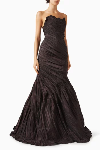 Strapless Mermaid Gown