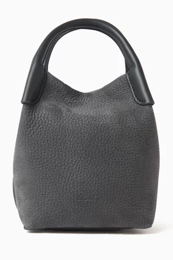 Micro Bale Shoulder Bag in Nubuck