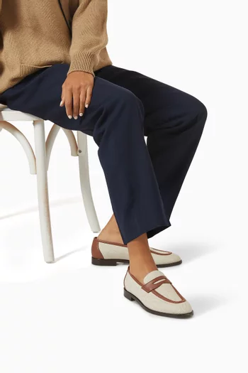 Sergio Loafers in Cotton & Linen