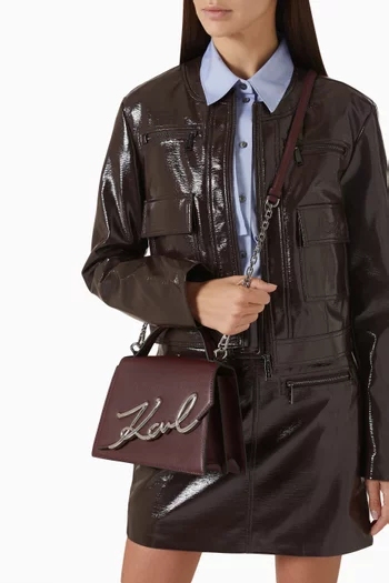 حقيبة كروس كيه/سجنتشر 2.0 متوسطة جلد