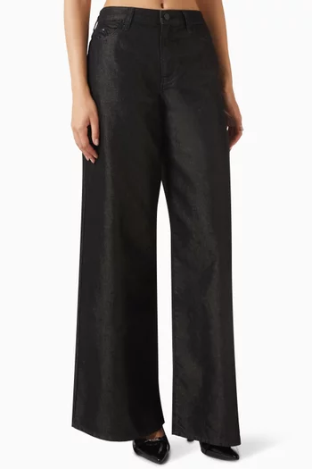 Wide-leg Pants in Denim