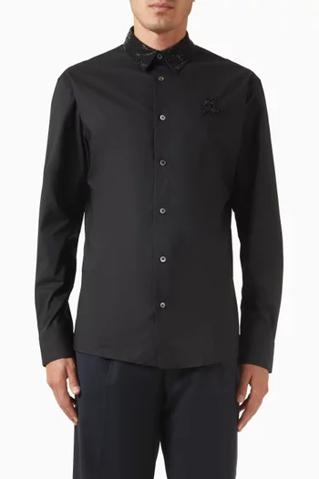 قميص سهرة براق