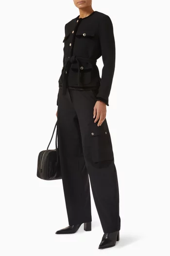 Cargo Pants in Wool Blend