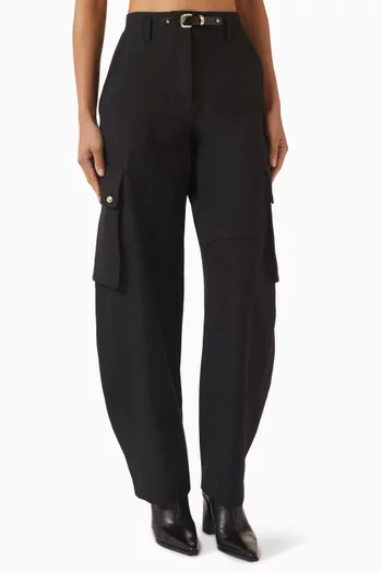 Cargo Pants in Wool Blend