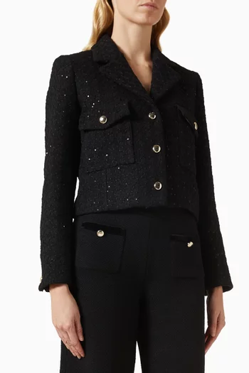 Vi Blazer in Tweed