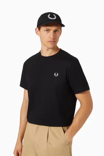 Bold Branding Cap in Cotton-canvas