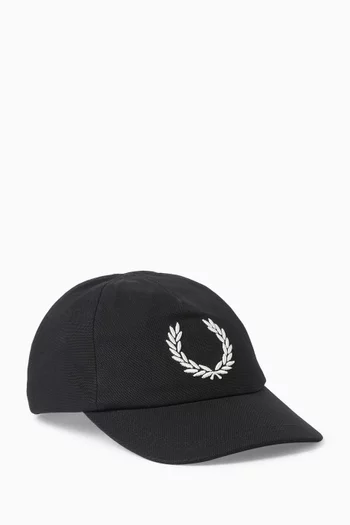 Bold Branding Cap in Cotton-canvas