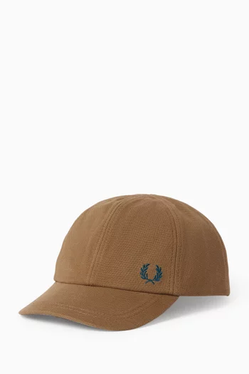 Classic Logo Cap in Cotton-piqué