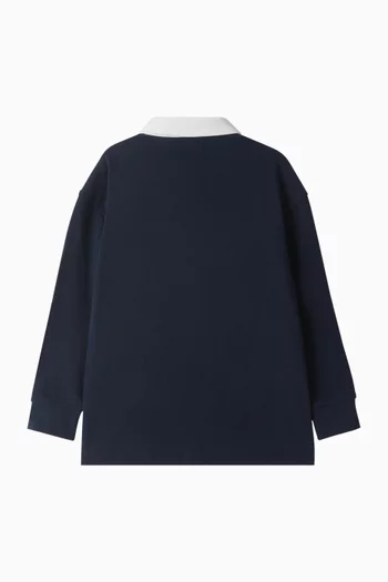 TH Crest Polo Shirt in Coton