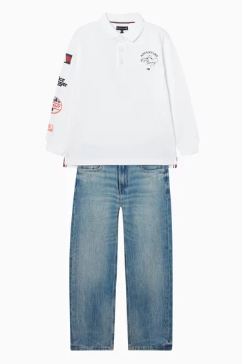 Camp Tommy Polo Shirt in Cotton