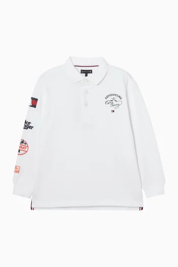 Camp Tommy Polo Shirt in Cotton